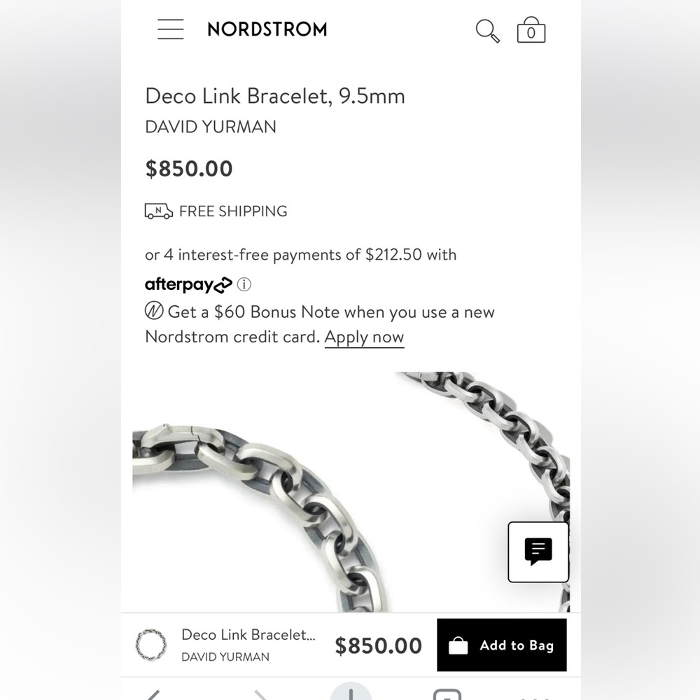 David Yurman Men’s Bracelet